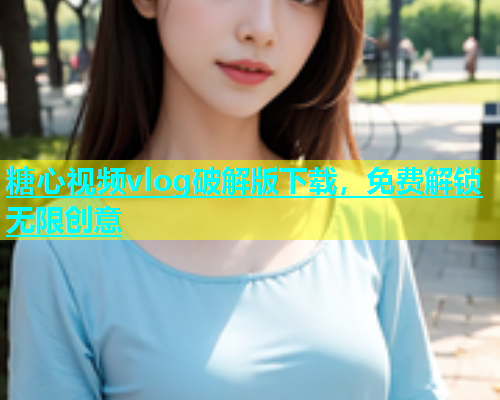 糖心视频vlog破解版下载，免费解锁无限创意