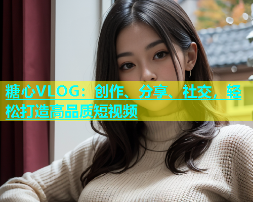 糖心VLOG：创作、分享、社交，轻松打造高品质短视频