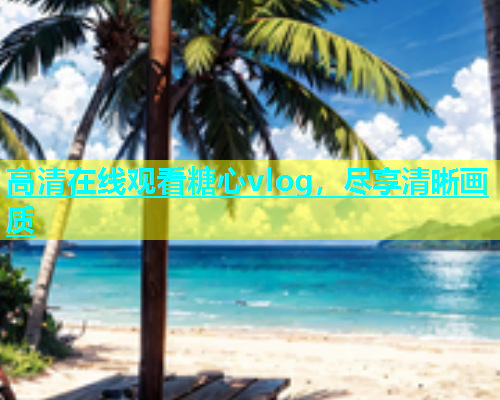 高清在线观看糖心vlog，尽享清晰画质