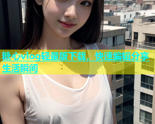 糖心vlog轻量版下载，快速编辑分享生活瞬间